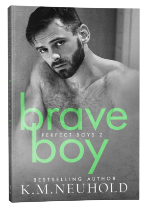 Brave Boy by KM Neuhold - Book Cover Mock Up Image - Gay Romance