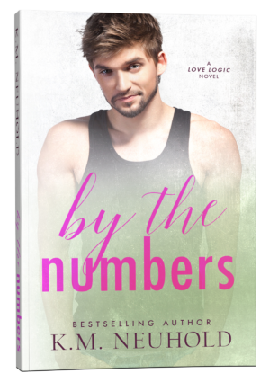 By the Numbers by KM Neuhold - Book Cover Mock Up Image - Gay Romance