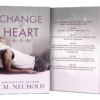 Change of Heart by KM Neuhold - Book Cover Mock Up Image - Gay Romance