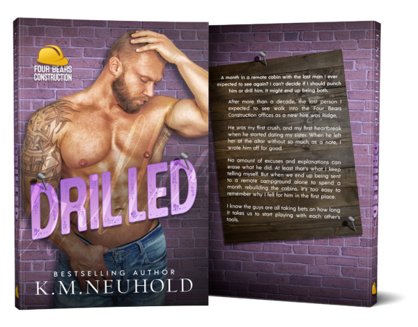 Drilled by KM Neuhold - Book Cover Mock Up Image - Gay Romance