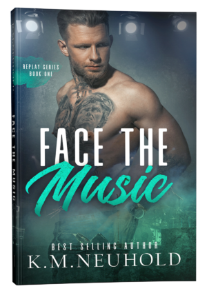 Face the Music by KM Neuhold - Book Cover Mock Up Image - Gay Romance