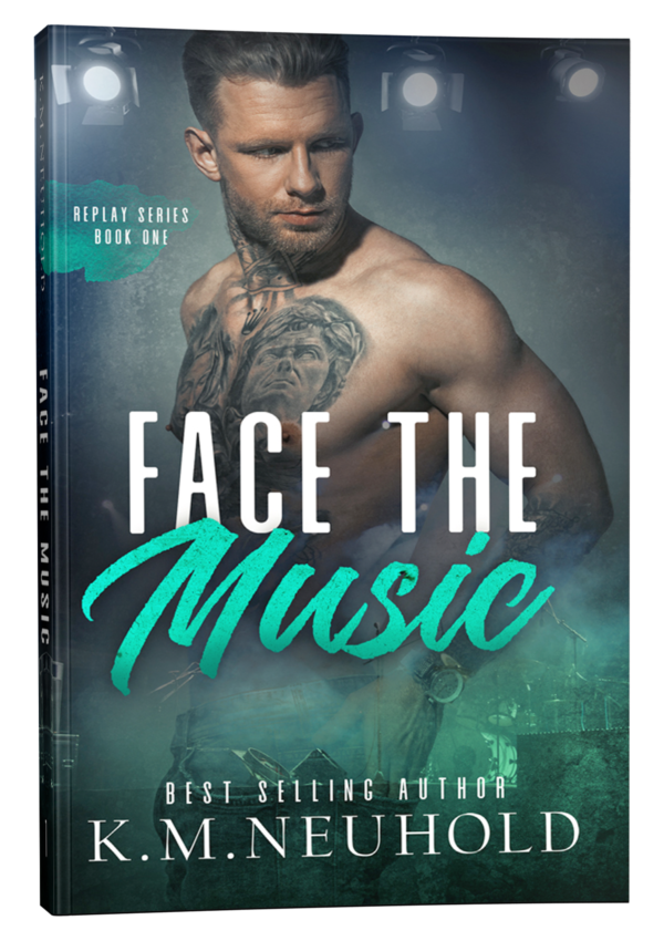 Face the Music by KM Neuhold - Book Cover Mock Up Image - Gay Romance