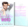 Four Letter Word by KM Neuhold - Book Cover Mock Up Image - Gay Romance