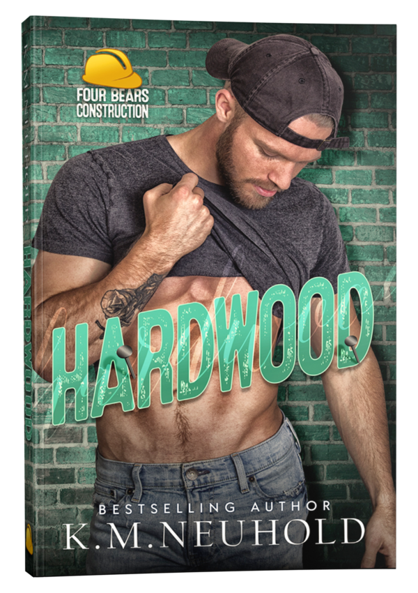 Hardwood by KM Neuhold - Book Cover Mock Up Image - Gay Romance