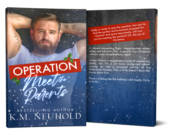 Operation Meet the Parents by KM Neuhold - Book Cover Mock Up Image - Gay Romance