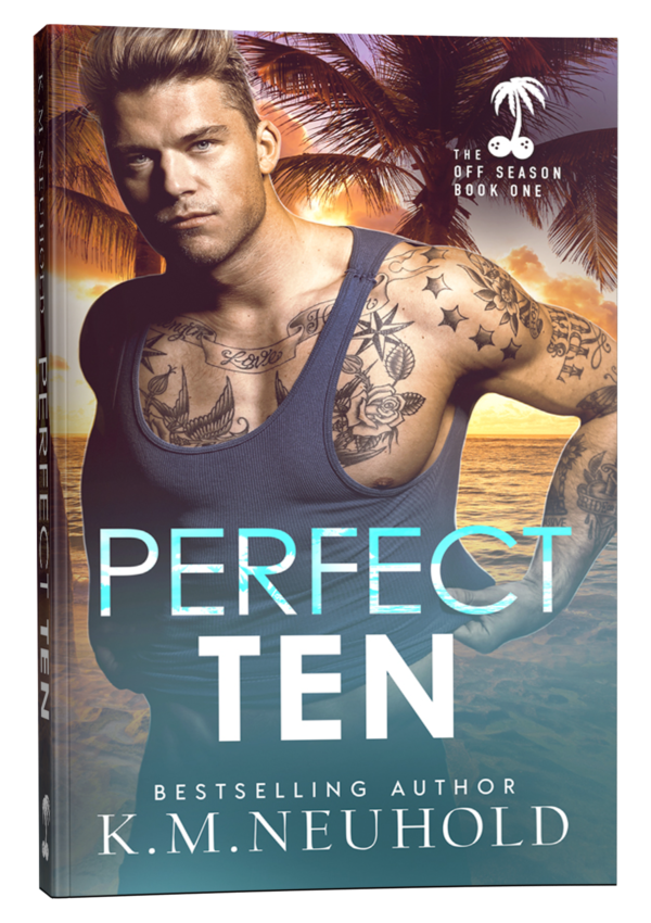 Perfect Ten by KM Neuhold - Book Cover Mock Up Image - Gay Romance