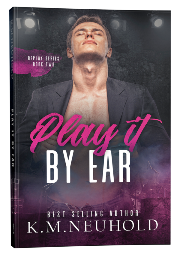 Play it by Ear by KM Neuhold - Book Cover Mock Up Image - Gay Romance