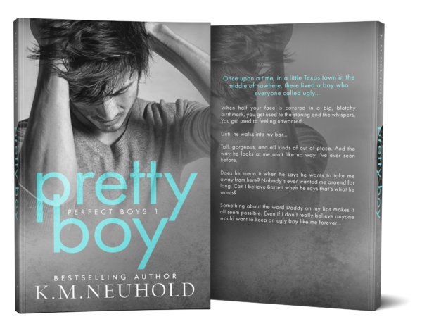 Pretty Boy by KM Neuhold - Book Cover Mock Up Image - Gay Romance