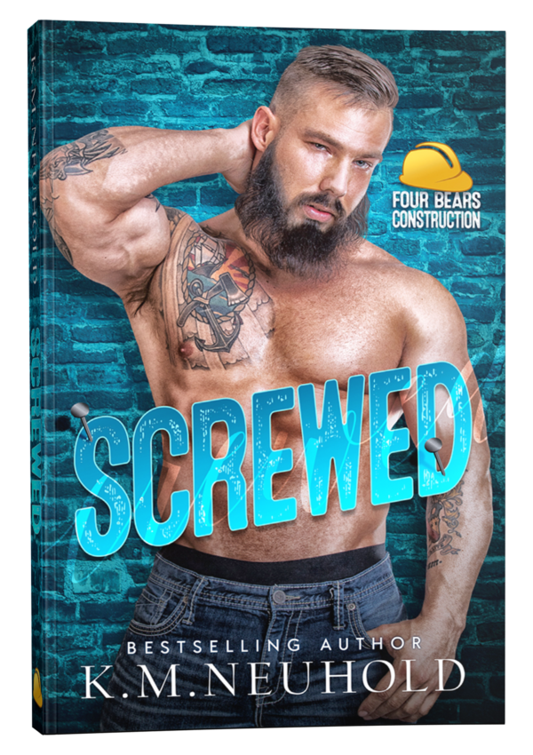 Screwed by KM Neuhold - Book Cover Mock Up Image - Gay Romance