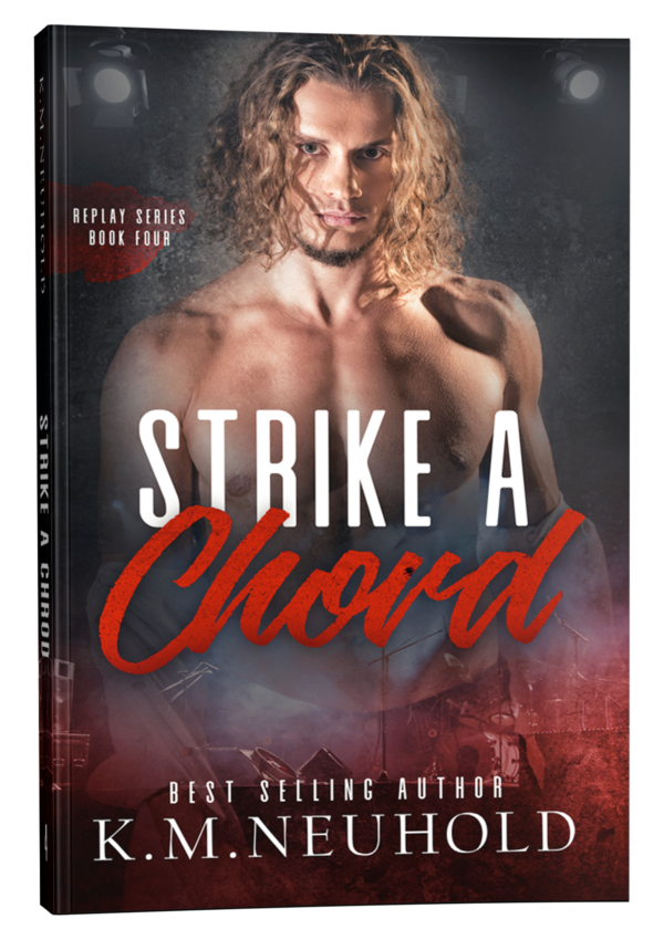 Strike a Chord by KM Neuhold - Book Cover Mock Up Image - Gay Romance