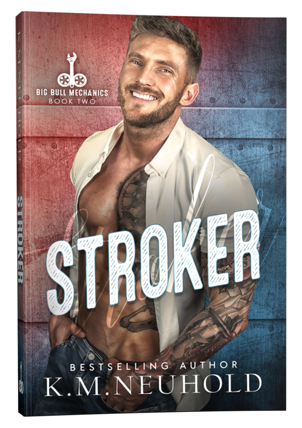 Stroker by KM Neuhold - Book Cover Mock Up Image - Gay Romance