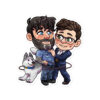 Porter and Steele Bubble-free stickers - Image 3