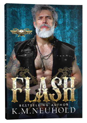 Flash by KM Neuhold - Book Cover Mockup