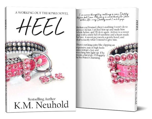 Heel by KM Neuhold - Book Cover Mockup