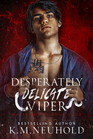 Desperately Delicate Viper by KM Neuhold - Gay Romance Book Cover