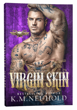 Virgin Skin by KM Neuhold - Gay Romance Book Cover