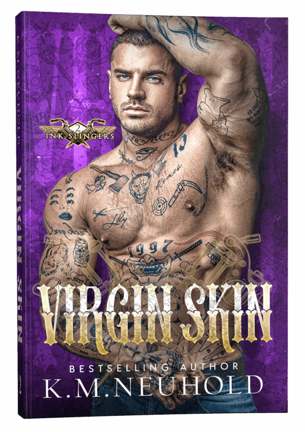 Virgin Skin by KM Neuhold - Gay Romance Book Cover
