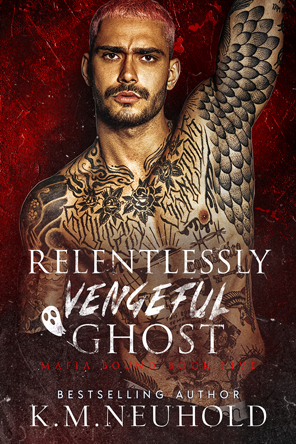 Relentlessly Vengeful Ghost by KM Neuhold - Gay Romance Cover