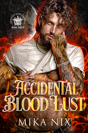 Accidental Blood Lust by Mika Nix - Gay Romance Book Cover 