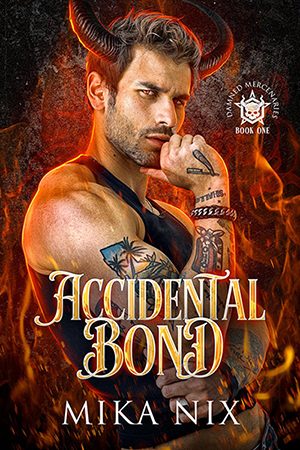 Accidental Bond by Mika Nix - Gay Romance Book Cover 