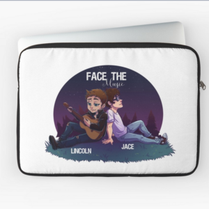 Author Merch from KM Neuhold - laptop case