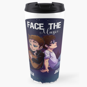 Author Merch from KM Neuhold - travel mug